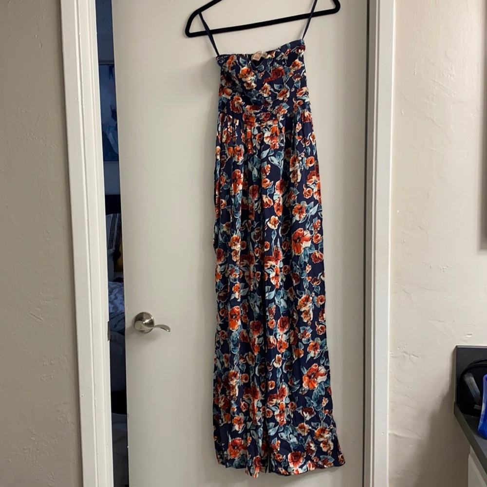 Spring Floral Jumpsuit